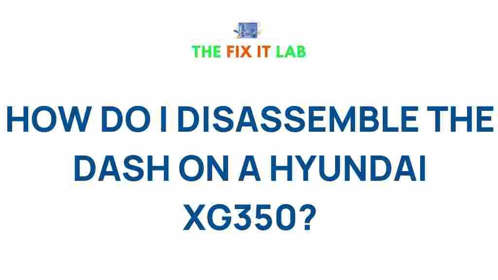 hyundai-xg350-dash-disassembly