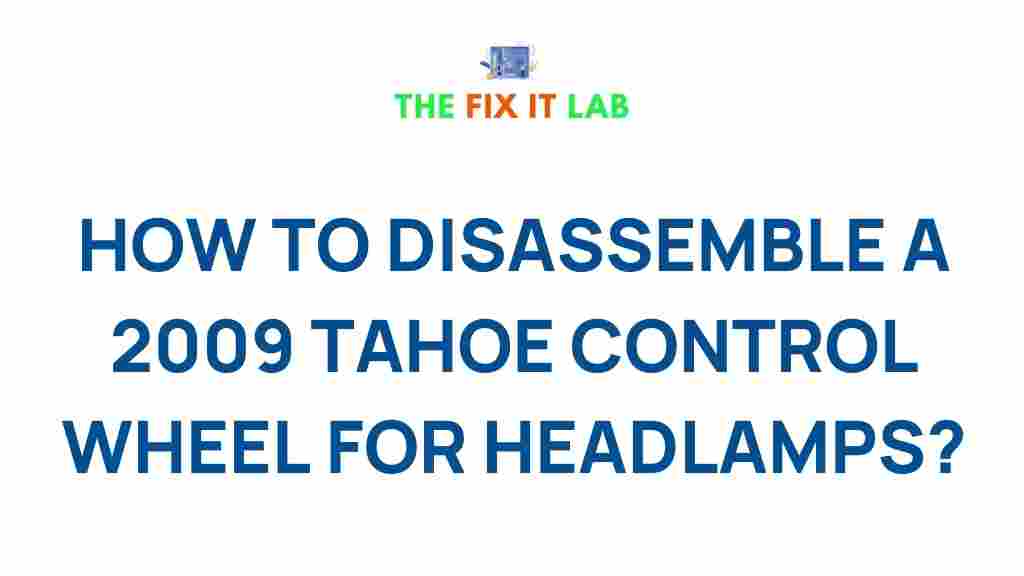 disassemble-2009-tahoe-control-wheel