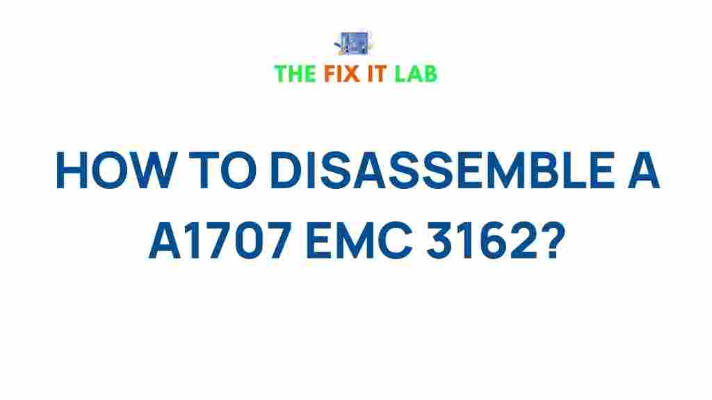 disassemble-a1707-emc-3162-laptop