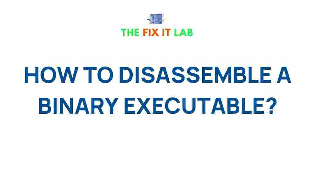 binary-executable-disassembly