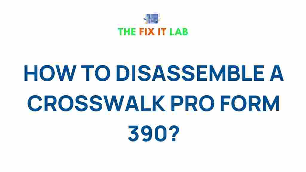 disassemble-pro-form-390-crosswalk