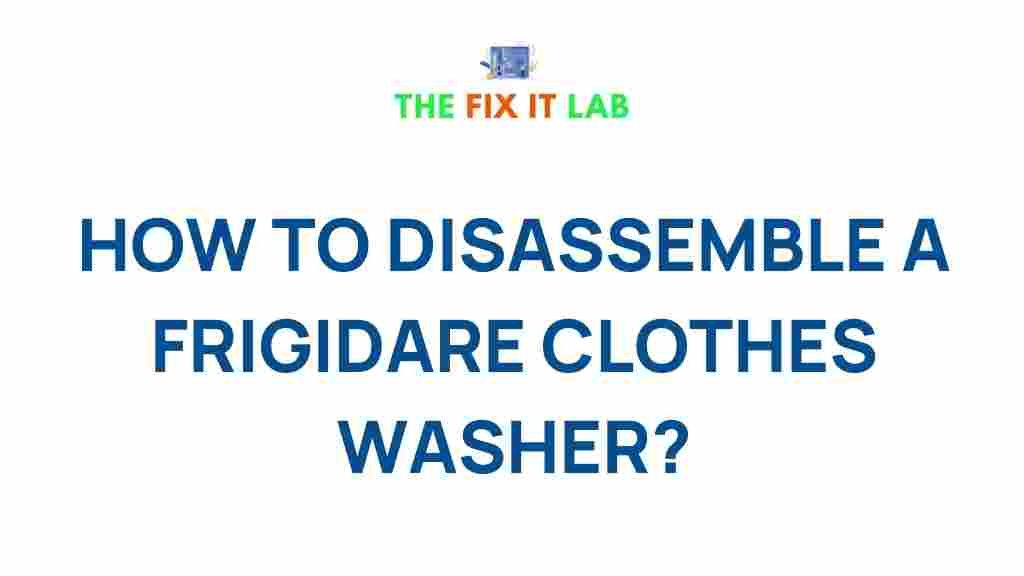 disassemble-frigidaire-clothes-washer