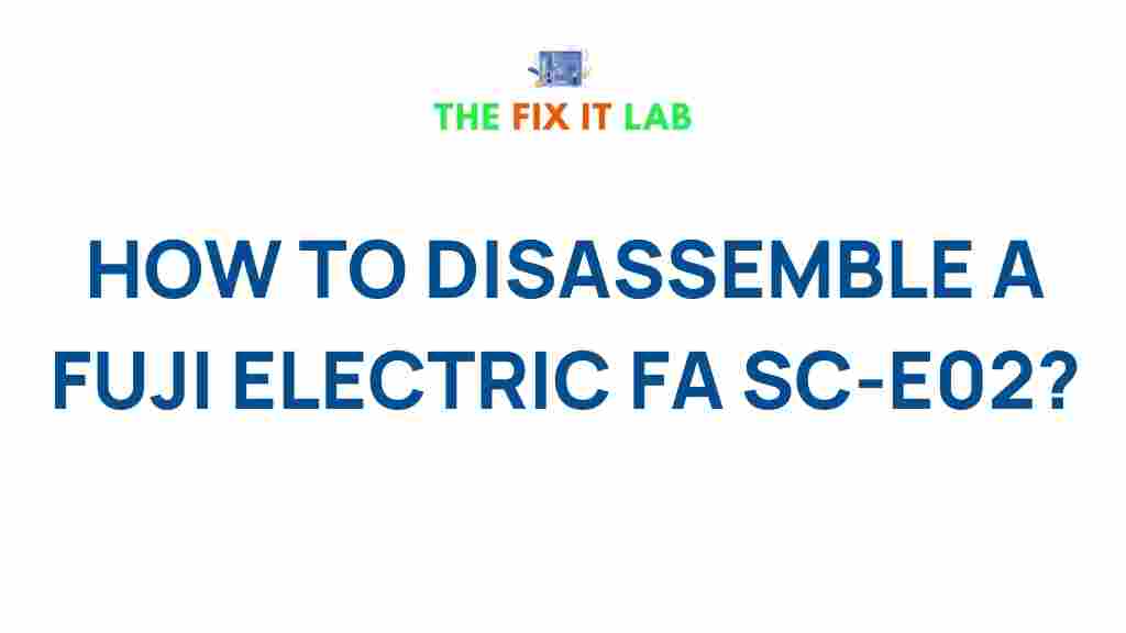 disassemble-fuji-electric-fa-sc-e02