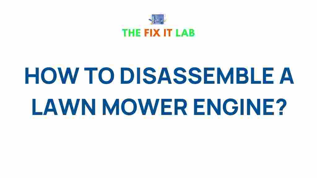 lawn-mower-engine-disassembly