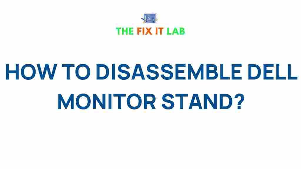 disassemble-dell-monitor-stand