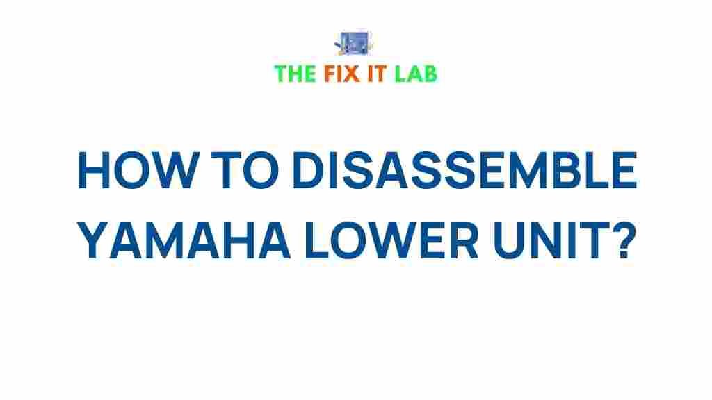 yamaha-lower-unit-disassembly